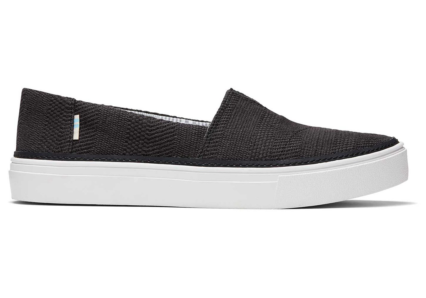 Toms Slip On Damskie Czarne - Parker - 09KTERDQN